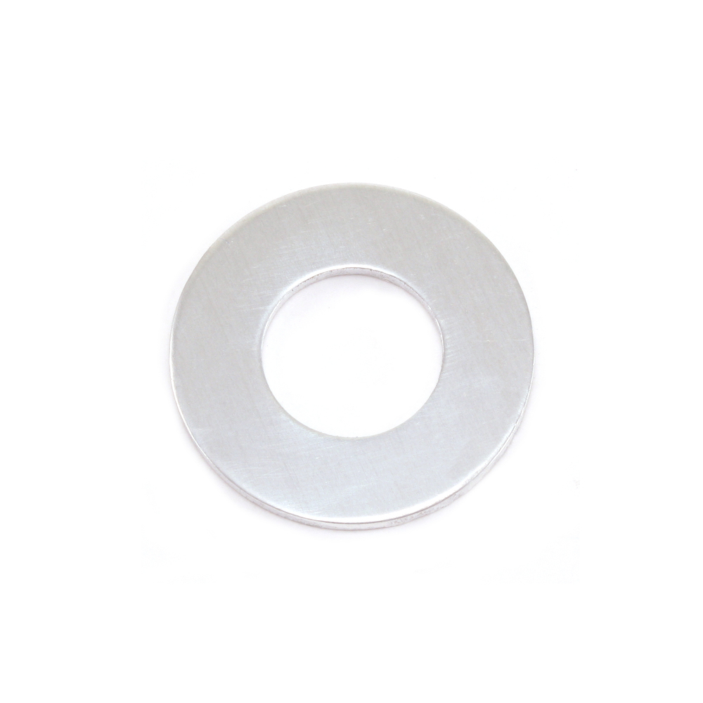 Metal Stamping Blanks Aluminum Washer, 19mm (.75") with 9.5mm (.38") ID, 18g, Pack of 5